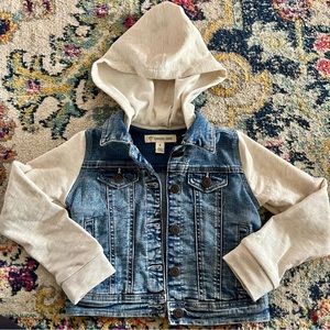 Tucker + Tate Girls Hooded Denim Jacket